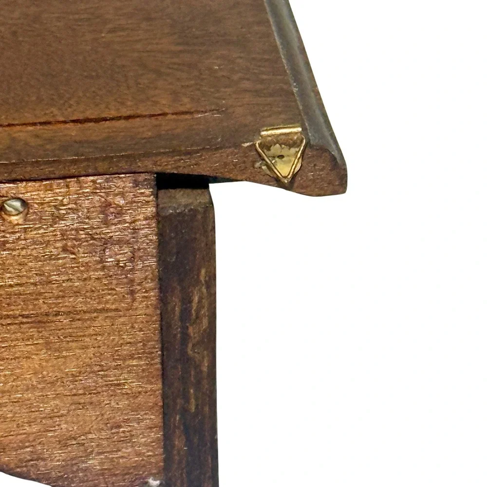 Vintage Handmade Wooden Wall Shelf Heart Cutout Rustic Farmhouse 90s Y2K Boho